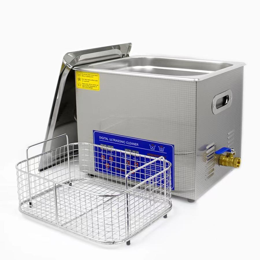 超音波洗浄器 15L デジタル ヒーター/タイマー付き 業務用 超音波洗浄器 15L デジタル ヒーター/タイマー付き 業務用