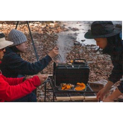 バーベキューコンロ 折りたたみ式 卓上 炭火焼 Suitcase BBQ GUSTA