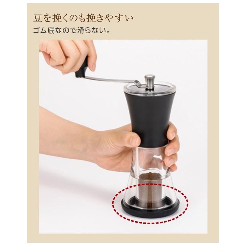 コーヒーミル 手動 セラミック 京セラ 手挽き CM-50N-CF ブラウン コンパクト 臼式 無段階 粗さ調節 粗挽き 極細挽き対応 | KYOCERA | 02