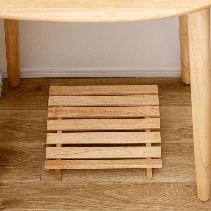 東谷 木製 フットレスト ナチュラル S 天然木 ラバーウッド HOW-010NA 足置き台 デスク下 コンパクト 北欧風 デスクワーク 在宅ワーク 在宅勤務 テレワーク | 東谷 | 11