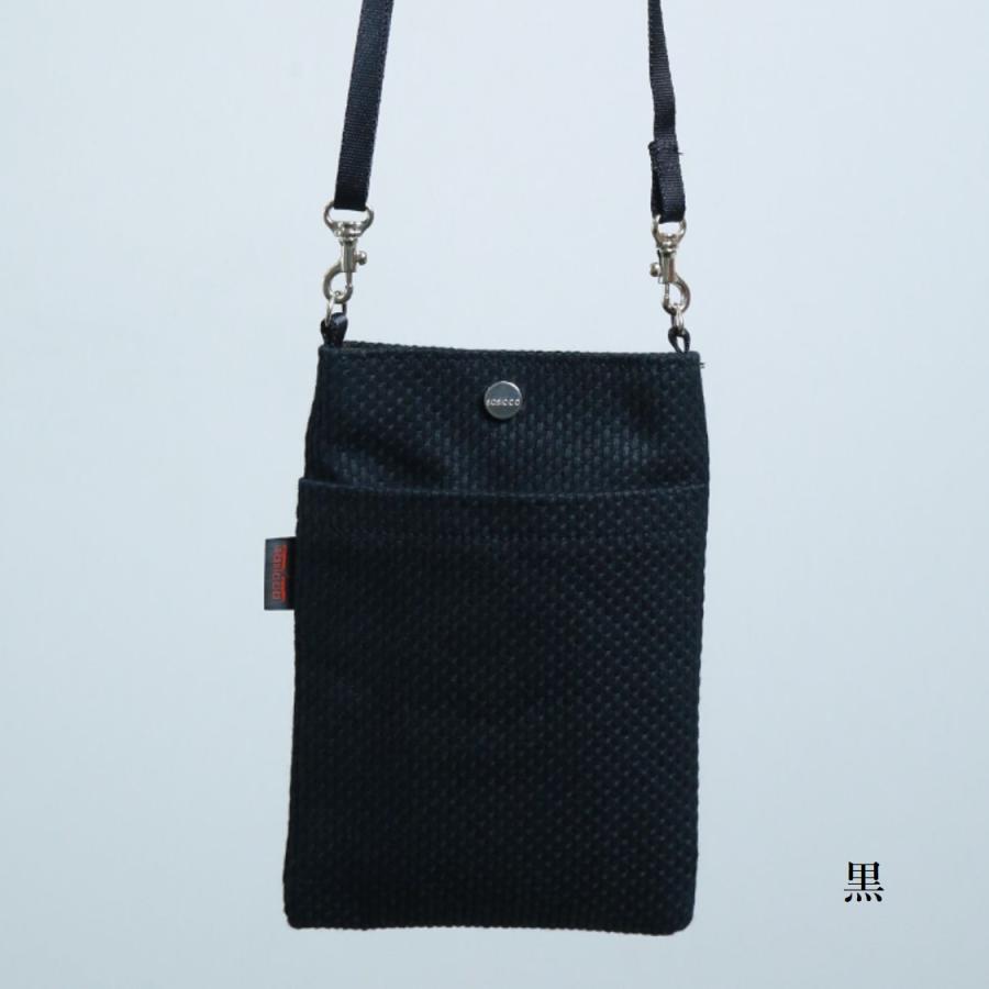 タネイ sasicco スマホポーチ スマホショルダー ミニショルダー 三河木綿 刺子織 小型 消防刺子 刺し子 コットン 綿 tanei 正規販売店 送料無料 |  | 04