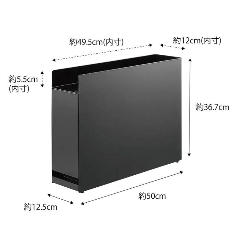 山崎実業 tower タワー 隠せる調味料ラック キッチン マグネット ラック 調味料 ホワイト ブラック 6003 6004 | tower | 07