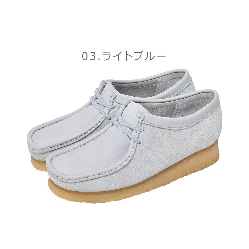 クラークス ORIGINALS ライトブルー モカシン クラークス ORIGINALS