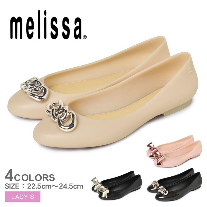 SALE メリッサ パンプス レディース ドール VII AD MELISSA 33265 ブラック 黒 ピンク ベージュ ぺたんこ フラット