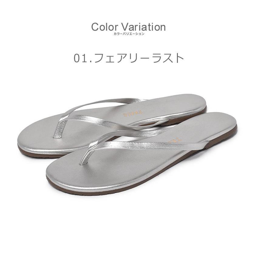 TKEES（ティキーズ） サンダル レディース METALLICS TKEES シルバー