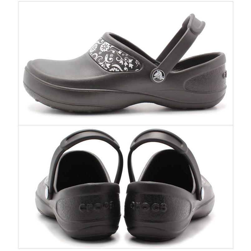 crocs（クロックス） サンダル レディース マーシー ワーク ブラック