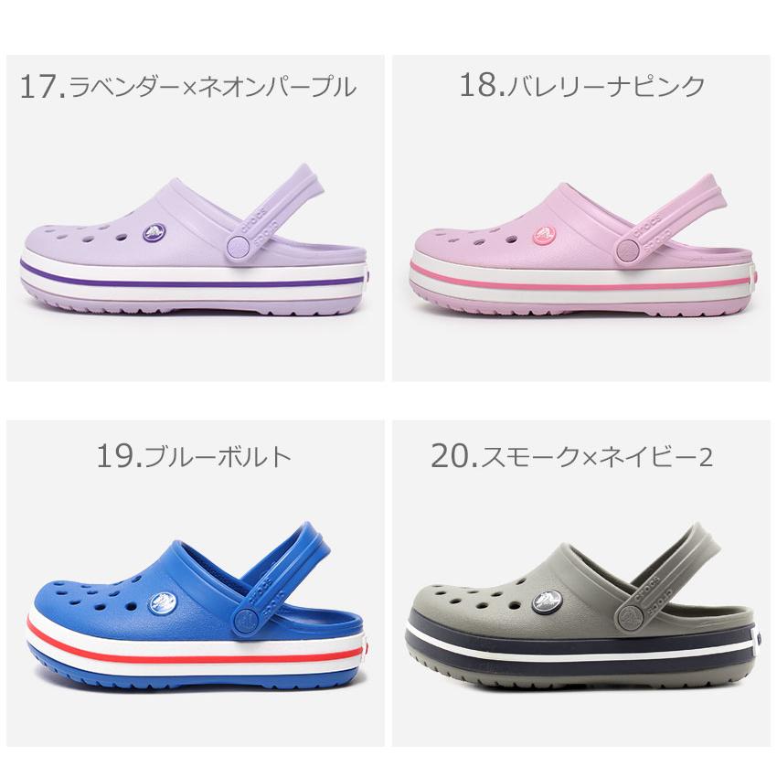 クロックス サンダル レディース キッズ ベビー ジュニア 子供 クロックバンド キッズ CROCS 204537 207006 207005 ブラック 黒｜z-sports｜26