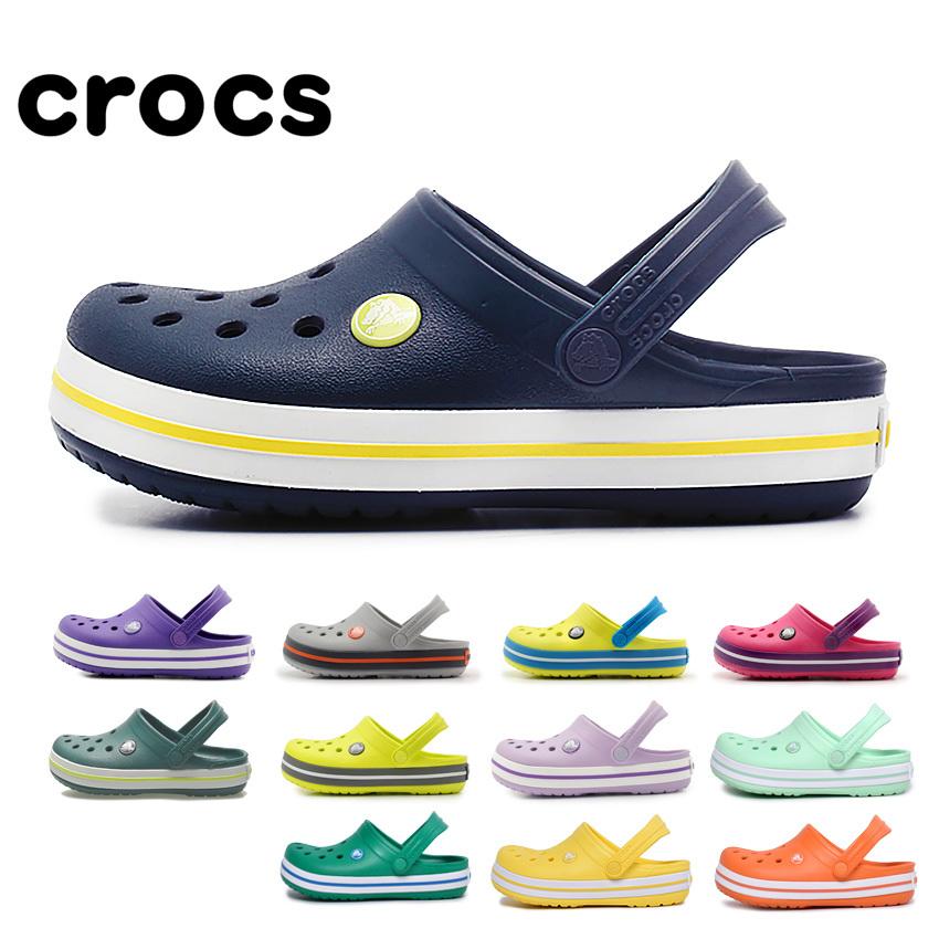 セール クロックス サンダル キッズ ベビー ジュニア 子供 クロックバンド Crocs 4537 ネイビー グレー グリーン 靴 シューズ