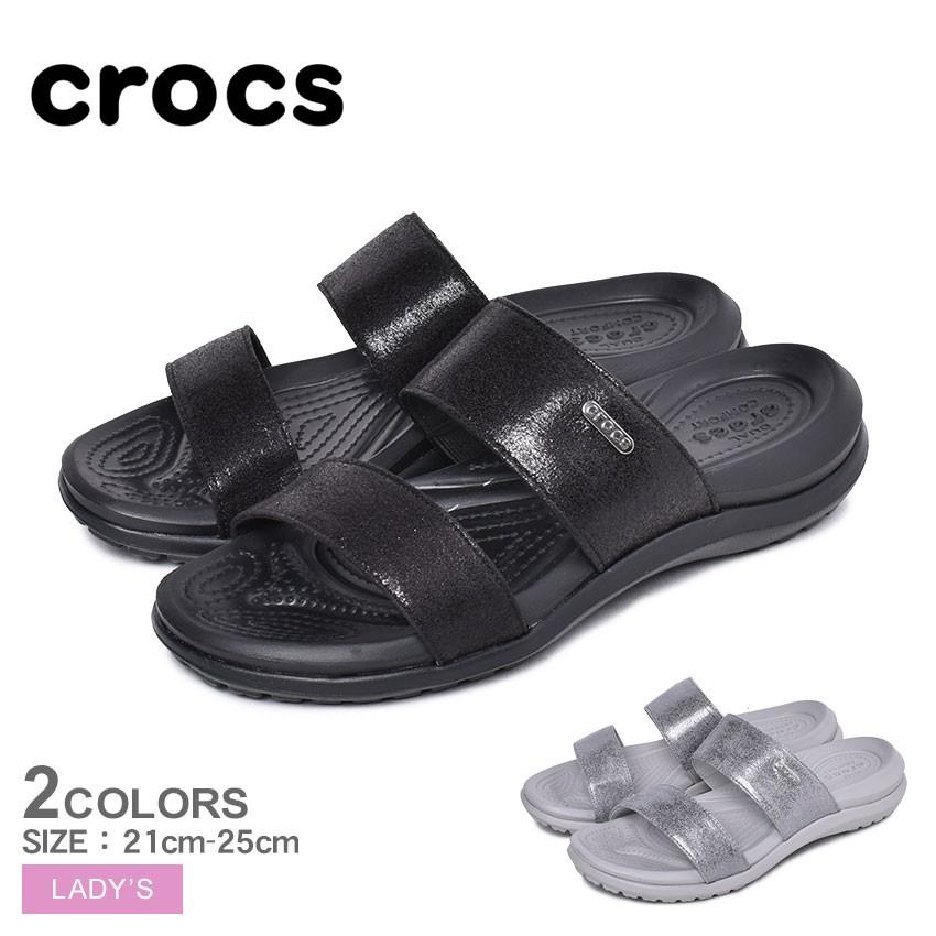 crocs（クロックス） サンダル レディース カプリ デュアル ストラップ