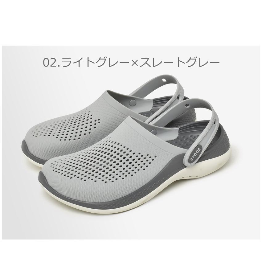 クロックス クロッグ メンズ レディース ライトライド 360 クロッグ CROCS 206708 クロッグサンダル ブランド 靴 紺｜z-sports｜07