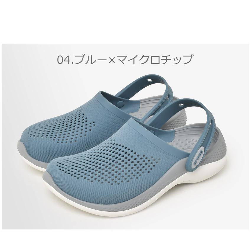 クロックス クロッグ メンズ レディース ライトライド 360 クロッグ CROCS 206708 クロッグサンダル ブランド 靴 紺｜z-sports｜09