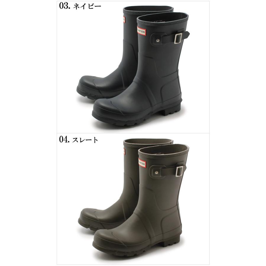 HUNTER（ハンター） レインブーツ メンズ オリジナル ショート HUNTER