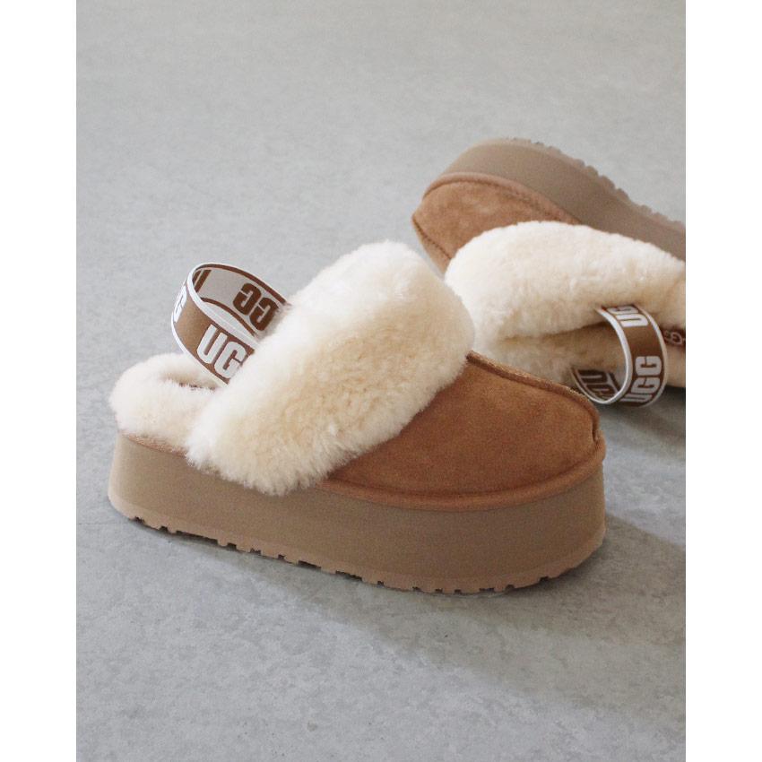 UGG アグ サンダル レディース ファンケット 1113474 ブラック UGG アグ サンダル レディース ファンケット 1113474 ブラック