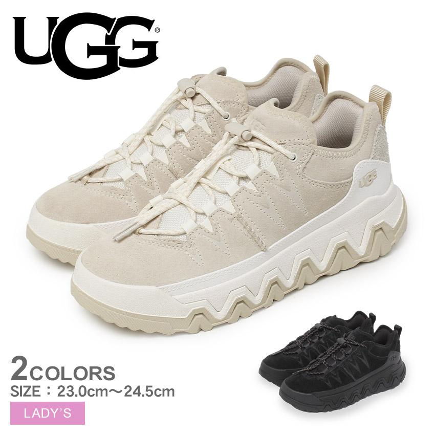 UGG（アグ） スニーカー レディース キャップトレイル ロー UGG 1161830 ブラック 黒 ベージュ 靴 シューズ 厚底 4.5cm ...