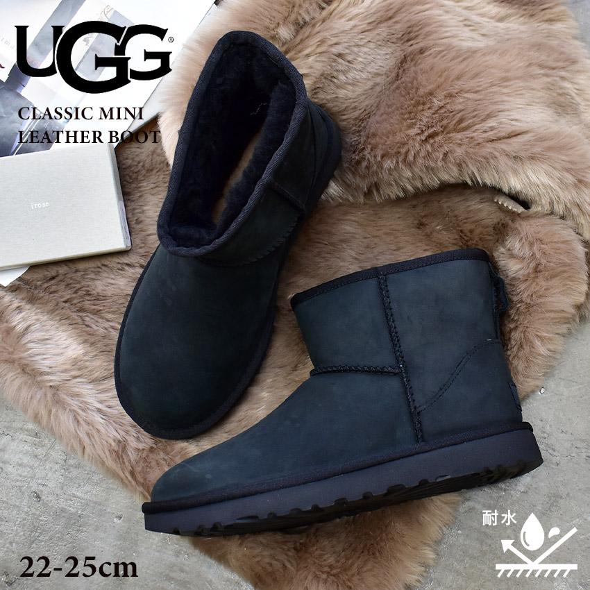 新品未使用アグUGG クラシックミニclassicMINIブーツ　ブラック UGG アグ クラシックミニ ディッパー ブーツ レディース 厚底 CLASSIC
