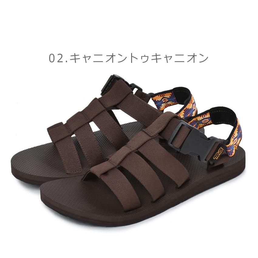 テバ サンダル メンズ オリジナル ドラド TEVA 1110640 黒 茶色 スポーツサンダル スポサン ビーチサンダル｜z-sports｜06