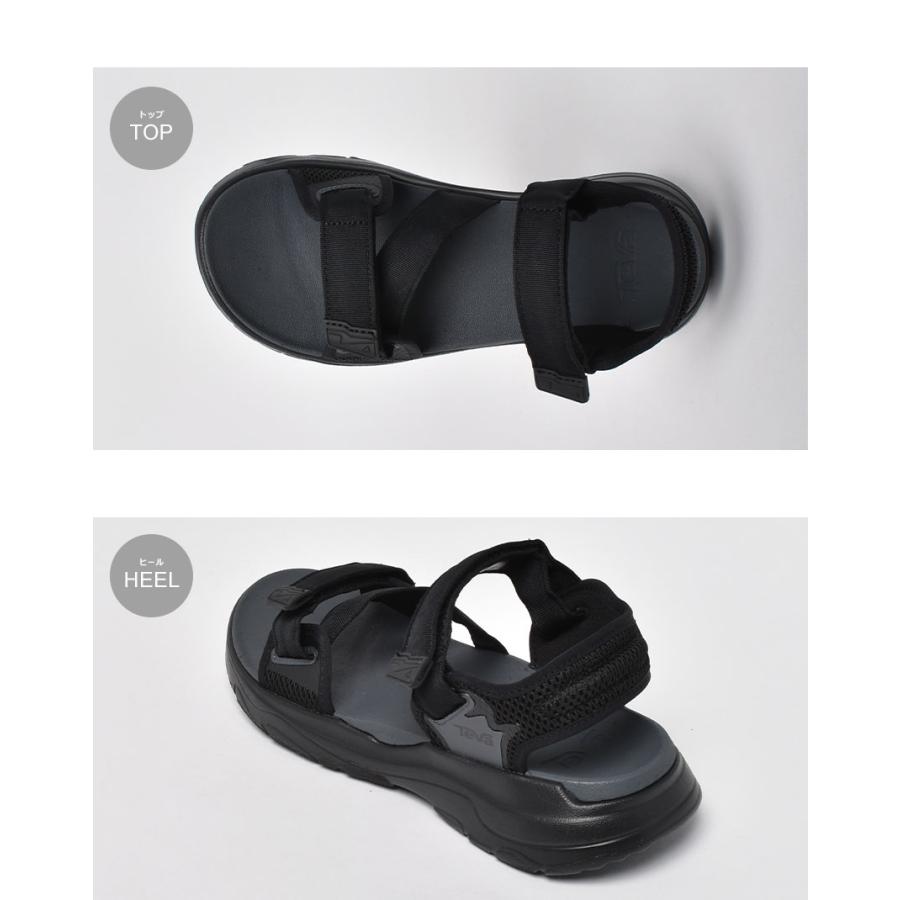 最終値下げ　テバ　グレー スポーツ　サンダル ストラップ Teva テバ サンダル メンズ TEVA 1124073 ブラック 黒 グレー