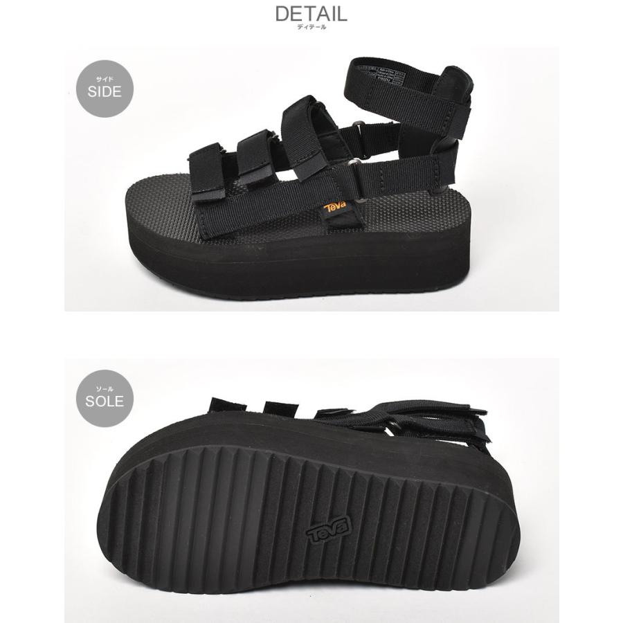 Teva（テバ） サンダル レディース W フラットフォーム メビア TEVA
