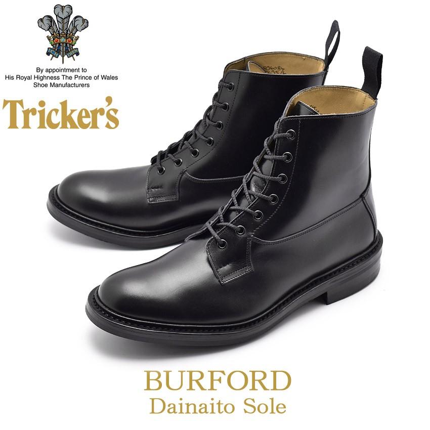 良品 トリッカーズ M5635 バーフォード レザー カントリーブーツ サイズ6 Tricker's（トリッカーズ） カジュアルシューズ バーフォード