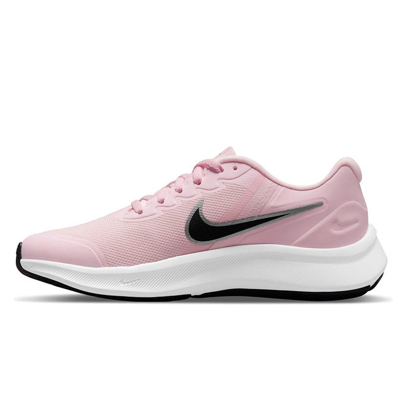 ナイキ スニーカー レディース スター ランナー 3 Gs Nike Da2776 ピンク ブラック 黒 シューズ ブランド シンプル カジュアル Z Sports Paypayモール店 通販 Paypayモール