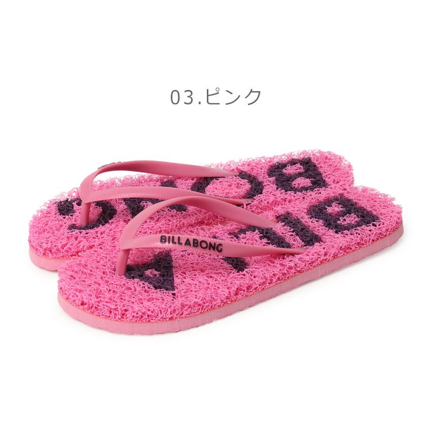 ビラボン サンダル レディース NOODLE WIRE FLIP FLOPS サンダル BILLABONG BE013931 ブラック 黒 ブルー 青 ビーサン 通気性 靴｜z-sports｜07