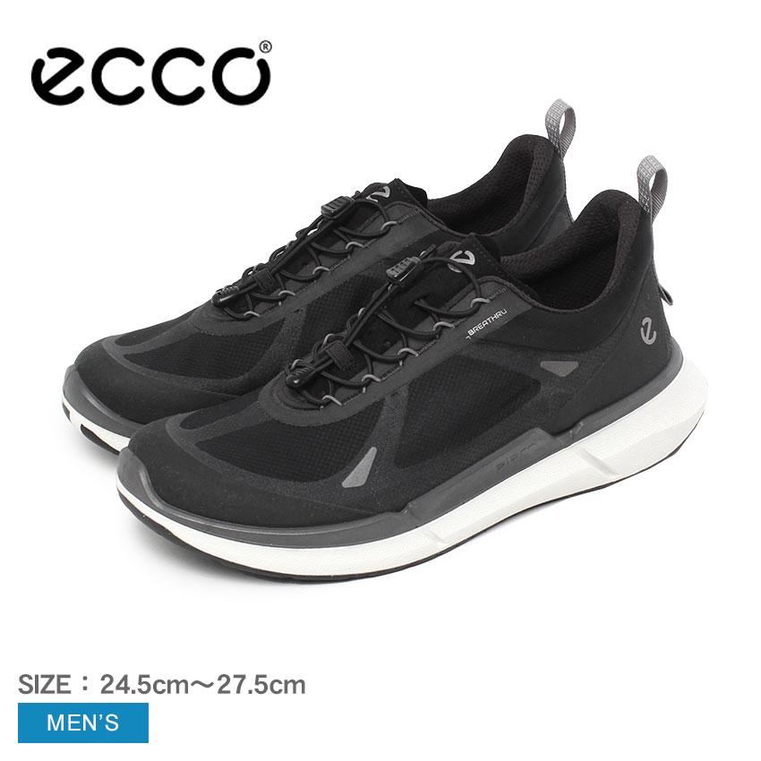 ecco（エコー） スニーカー メンズ BIOM 2.2 ECCO 830874 ブラック 黒 
