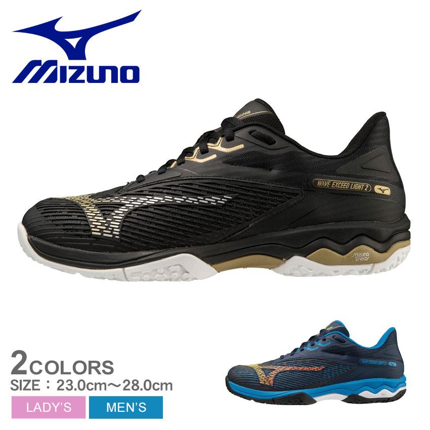 MIZUNO（ミズノ） テニスシューズ メンズ レディース ウエーブ