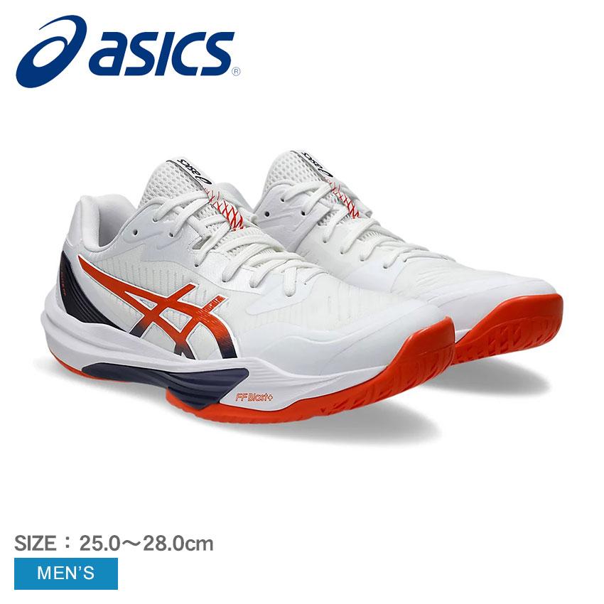 ASICS (2026 White/Orange - Shoes Cricket Rubber 3 Gel-Peake Asics ホワイト/オレンジ28.5 バレーボールシューズ RISE シューズ