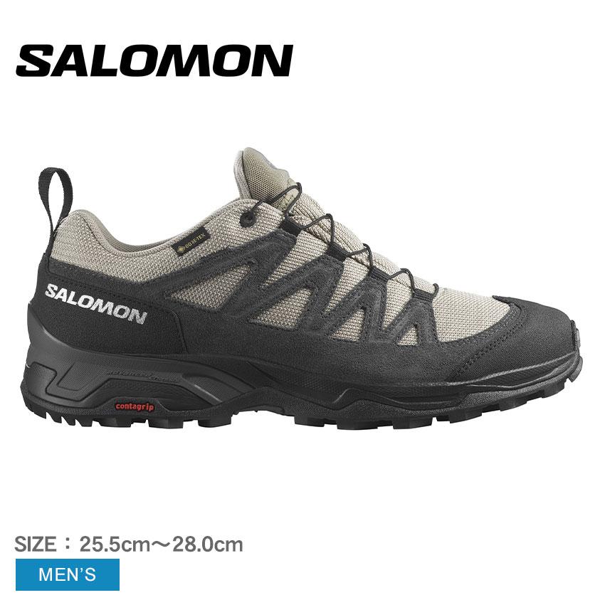 SALOMON サロモン トレッキングシューズ メンズ X WARD Leather GORE 