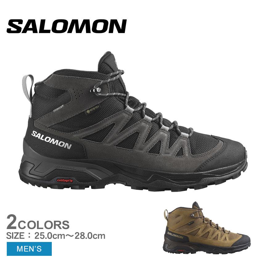 SALOMON（サロモン） ハイキングブーツ メンズ X WARD Leather MID 