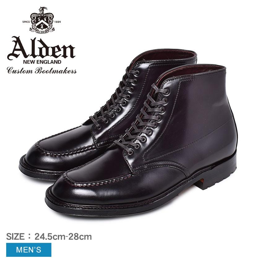 33 割引良質 Alden オールデン ドレスブーツ メンズ 靴 高級靴 革 ビジネス Cordovan Boot c 冬 ブーツ メンズファッション ファッション Intercontactservices Com