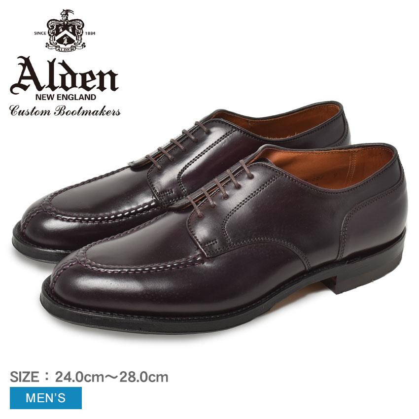 オールデン メンズ ALLACCIATA CORDOVAN ALDEN M0601C ワインレッド 