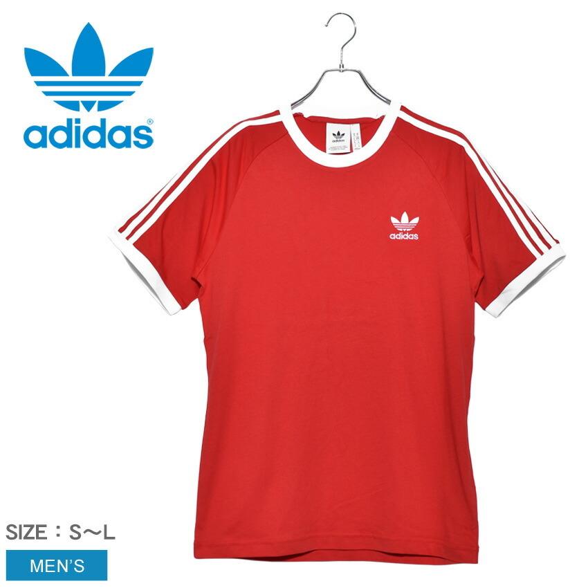 メール便可 アディダス オリジナルス Adidas Originals Tシャツ メンズ 半袖 3 Stripes Tee Fm3770 3ストライプス 赤 レッド Z Sports Paypayモール店 通販 Paypayモール