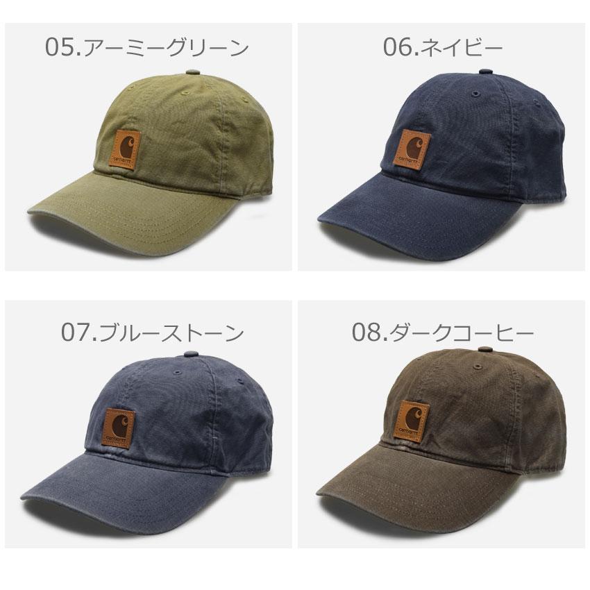 カーハート キャップ メンズ レディース オデッサキャップ CARHARTT RN14806 100289 黒 ブラック ブラウン 茶 帽子 ストリート｜z-sports｜14