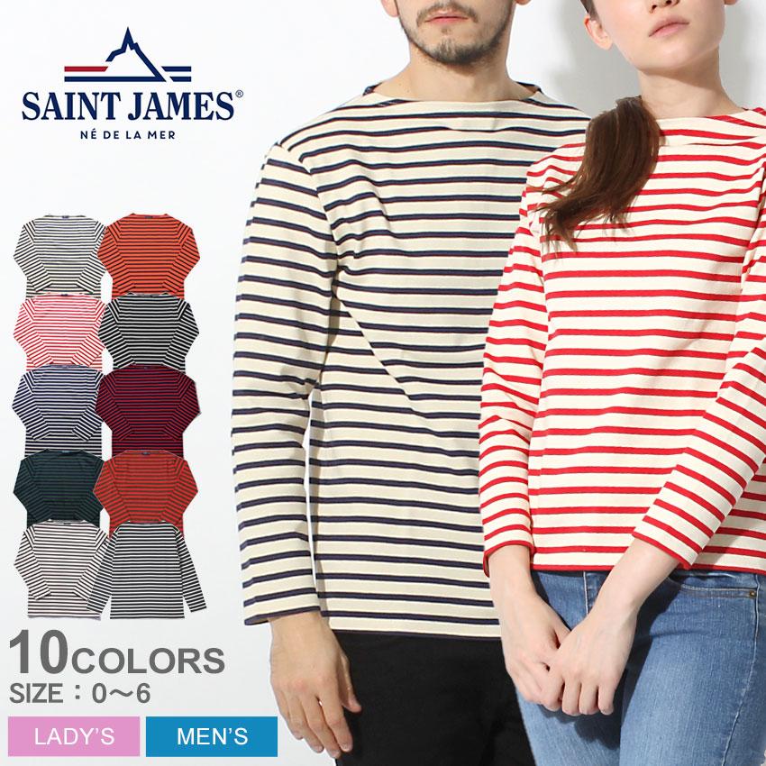 SAINT JAMES セントジェームス 長袖Tシャツ メンズ レディース SAINT JAMES セントジェームス 長袖Tシャツ メンズ レディース