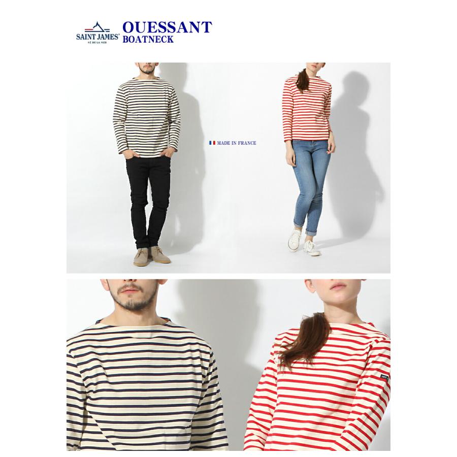 SAINT JAMES セントジェームス 長袖Tシャツ メンズ レディース SAINT JAMES セントジェームス 長袖Tシャツ メンズ レディース