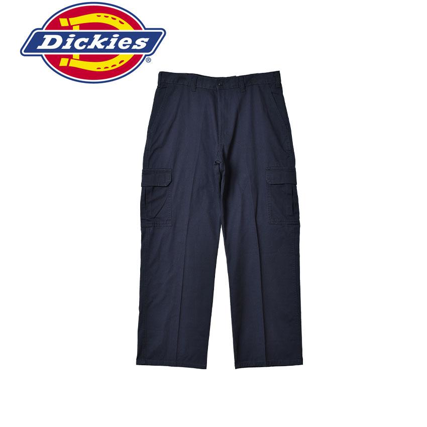 ディッキーズ カーゴパンツ メンズ ルーズフィット ストレートカーゴパンツ DICKIES 23214RDN ネイビー 紺 ブランド ズボン