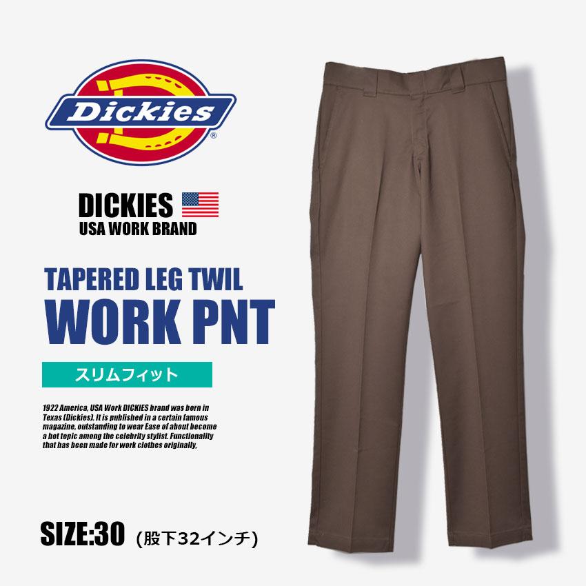 Dickies（ディッキーズ） ワークパンツ メンズ TAPERED LEG TWIL WORK