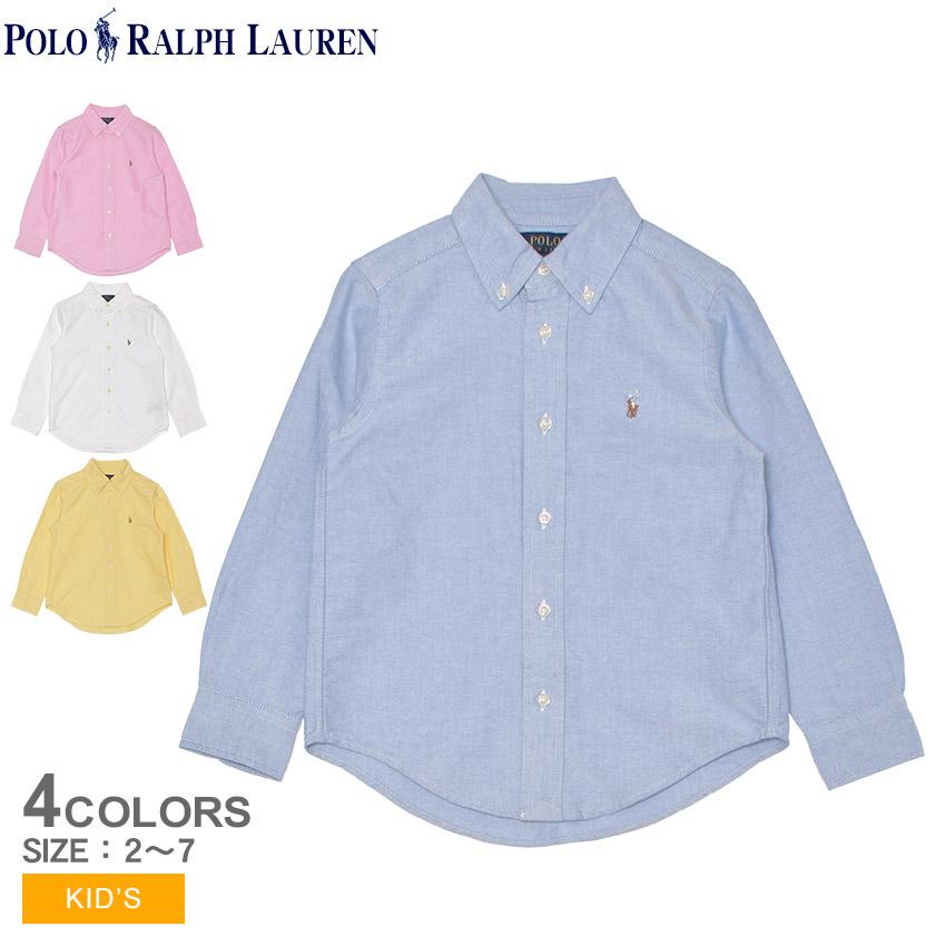ポロラルフローレンの子供用シャツ　4枚組 楽天市場】ポロ ラルフローレン 長袖シャツ POLO RALPH LAUREN