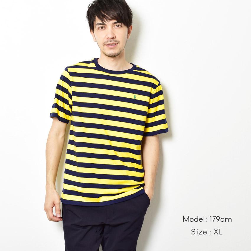 ポロ ラルフローレン Tシャツ メンズ レディース ワンポイント ボーダー 半袖 POLO RALPH LAUREN 323836701 送料無料｜z-sports｜12