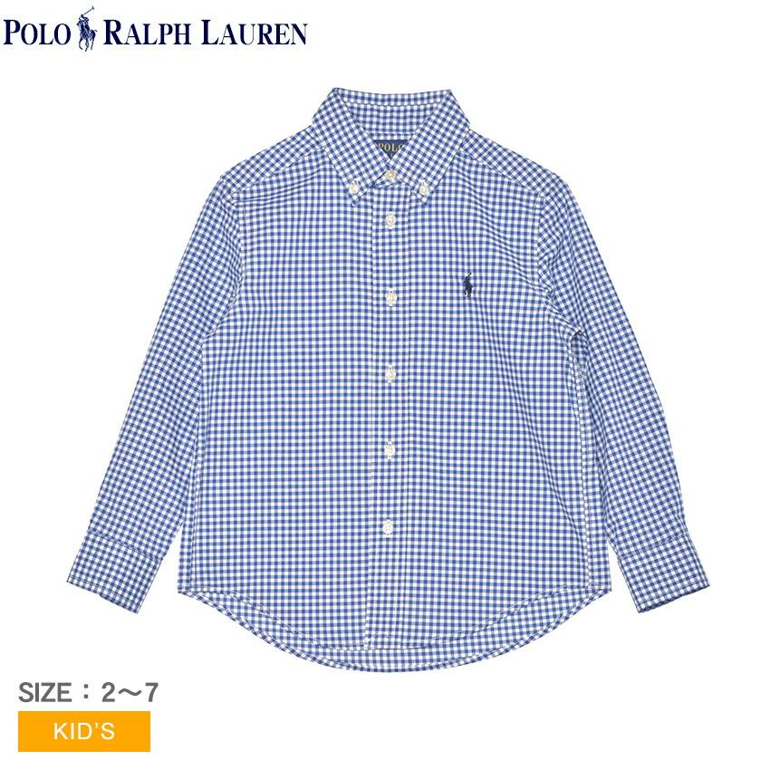 POLO RALPH LAUREN ポロ ラルフローレン 長袖シャツ キッズ ジュニア  