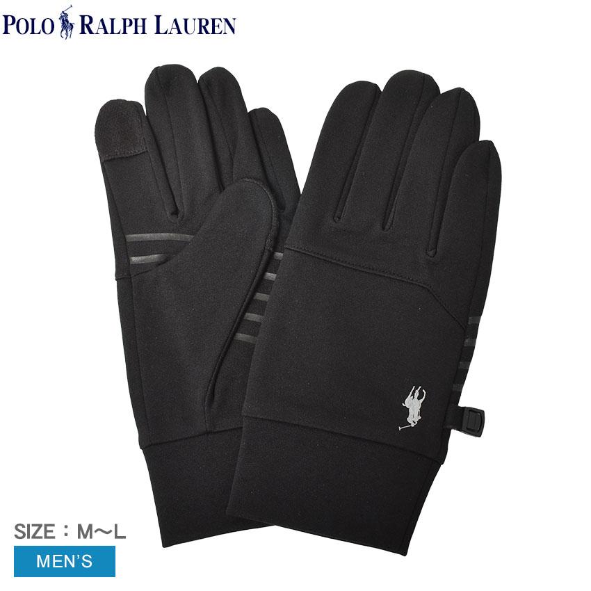 POLO RALPH LAUREN ラルフローレン メンズ 手袋 黒 新品未使用 POLO RALPH LAUREN（ポロ・ラルフローレン） 送料無料 ポロ ラルフ