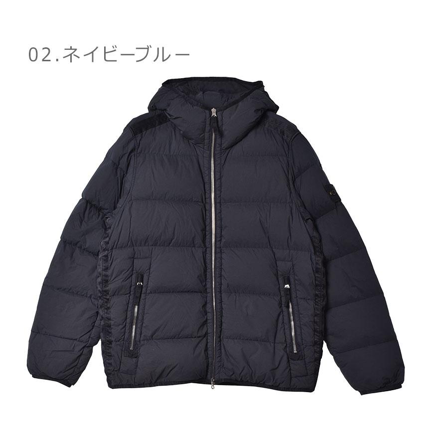 ストーンアイランド ダウンジャケット メンズ SEAMLESS TUNNEL NYLON DOWN-TC STONE ISLAND 791543728 ブラック 黒 ネイビー 紺｜z-sports｜12