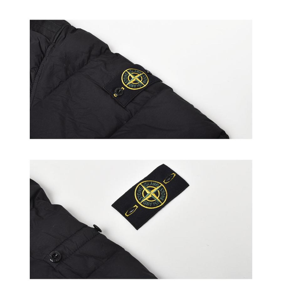 ストーンアイランド ダウンジャケット メンズ SEAMLESS TUNNEL NYLON DOWN-TC STONE ISLAND 791543728 ブラック 黒 ネイビー 紺｜z-sports｜08