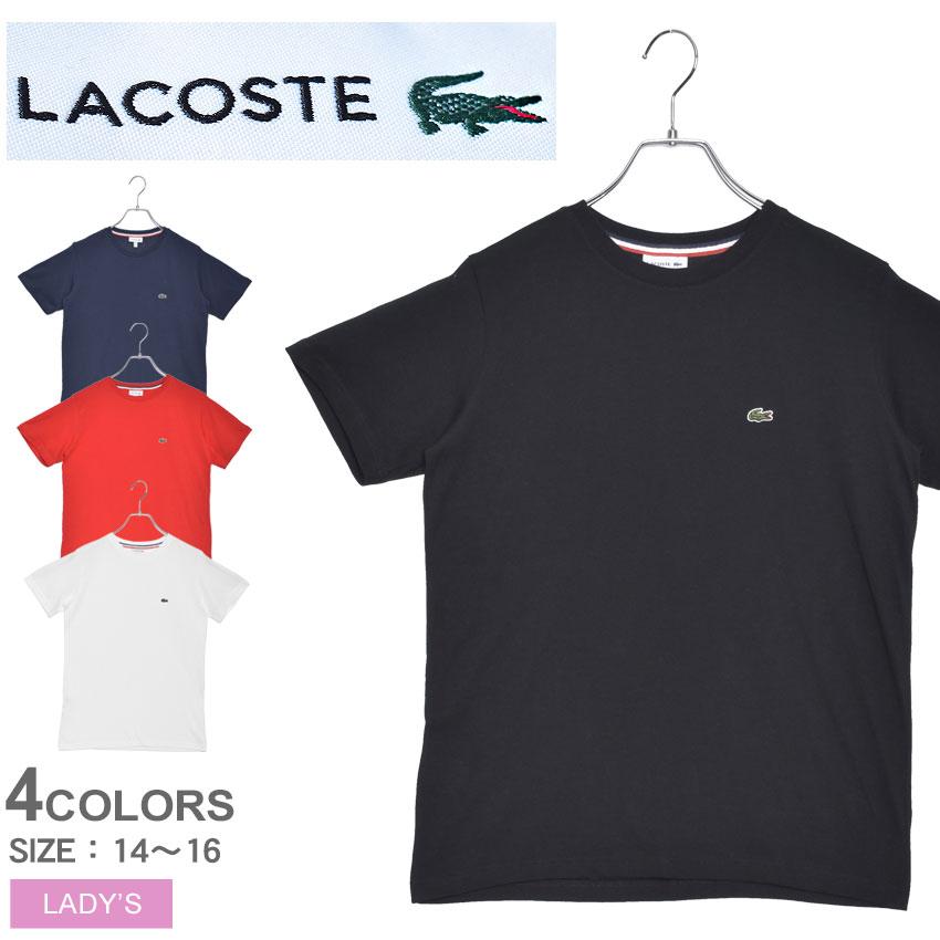 メール便可 ラコステ Tシャツ レディース ボーイズ S S Lacoste Tj1442 00 ブラック 黒 ホワイト 白 トップス 半袖 レトロ Z Sports Paypayモール店 通販 Paypayモール