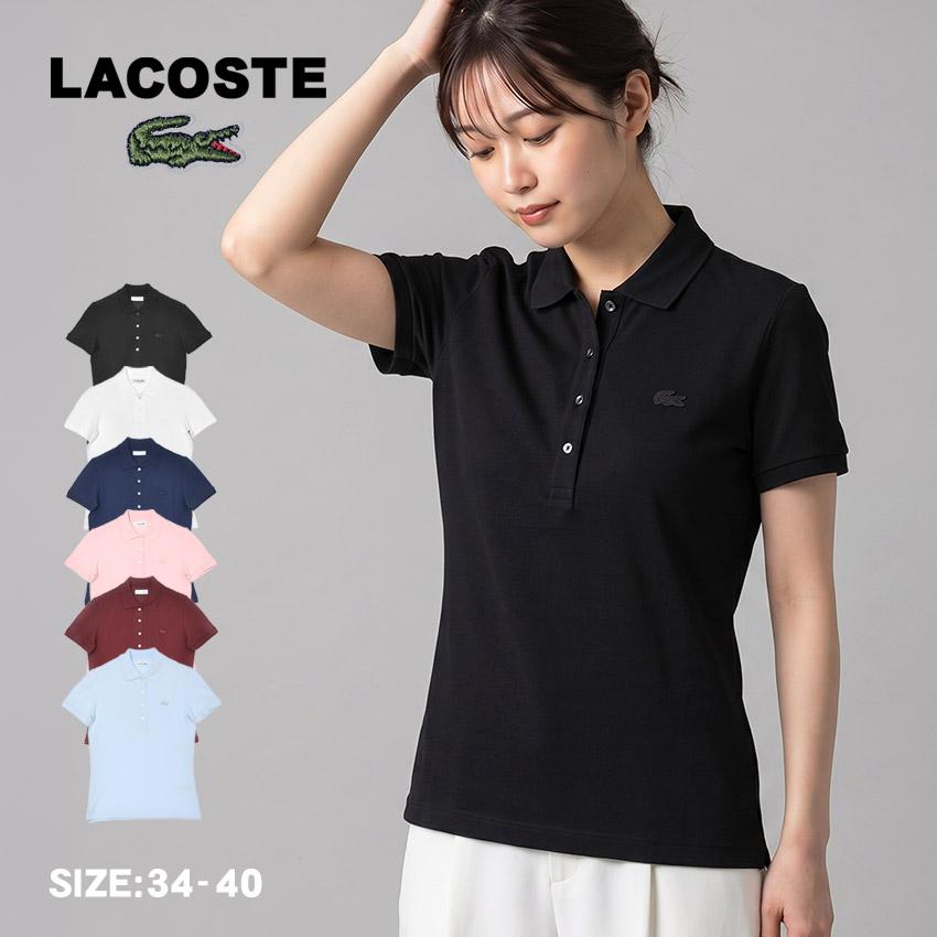LACOSTE（ラコステ） 半袖ポロシャツ レディース ストレッチコットン