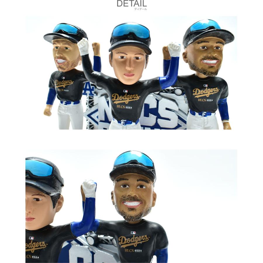 メジャーリーグベースボール ボブルヘッド Los Angeles Dodgers NLCS Bound Mini Bobblehead Scene MAJOR LEAGUE BASEBALL 人形_1