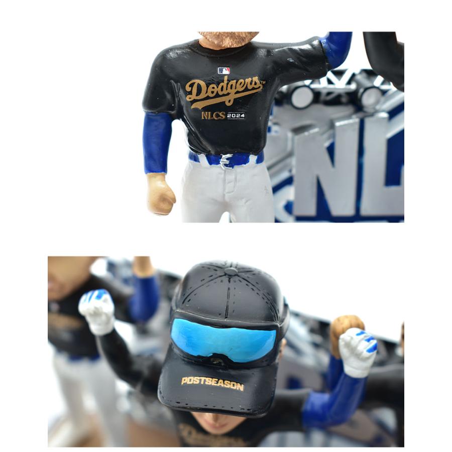 メジャーリーグベースボール ボブルヘッド Los Angeles Dodgers NLCS Bound Mini Bobblehead Scene MAJOR LEAGUE BASEBALL 人形_3