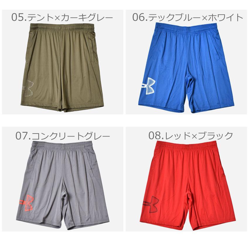 （ゆうパケット可）アンダーアーマー ハーフパンツ メンズ UAテック グラフィックショーツ UNDERARMOUR 1306443 ネイビー 紺 青｜z-sports｜15