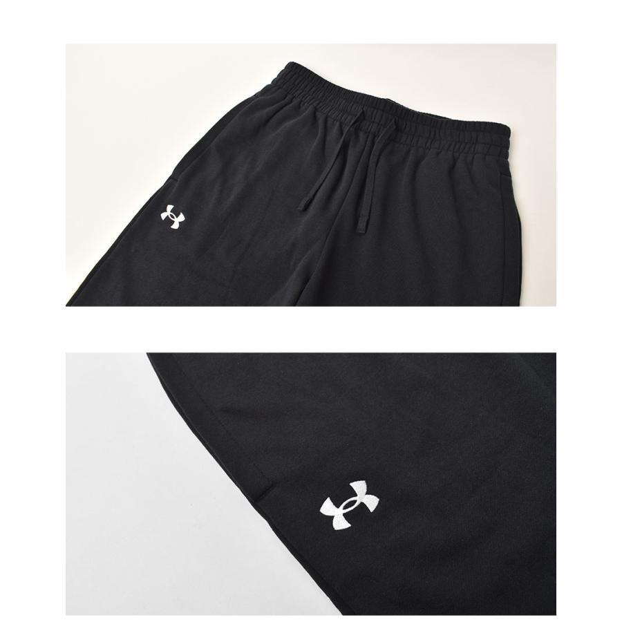 アンダーアーマー パンツ メンズ ライバル フリース ジョガー UNDERARMOUR 1379774 ブラック 黒 グレー ボトムス ブランド S M L｜z-sports｜05